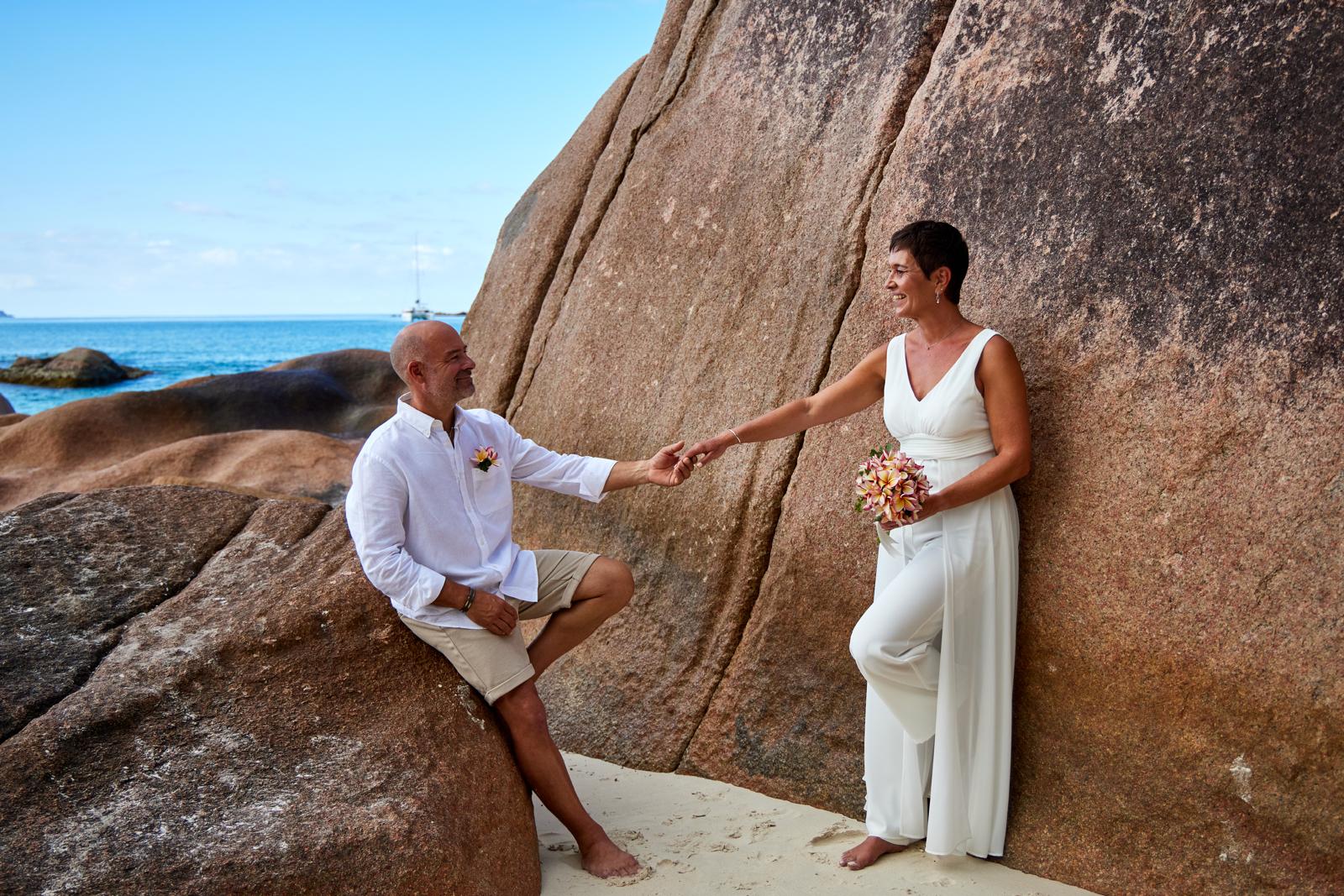 Photo Mariage aux Seychelles de Déborah & Stephane 